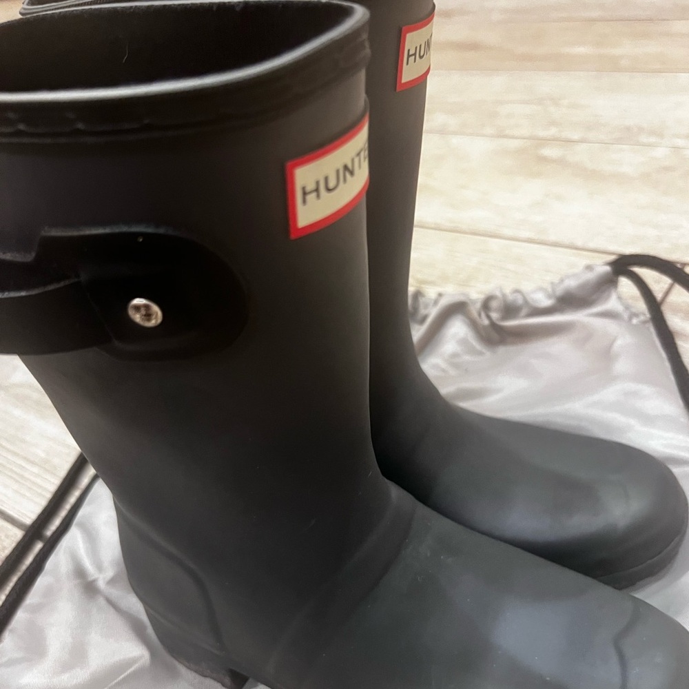 Hunter Wellies Women’s Original Short Rain Boot Size 6
